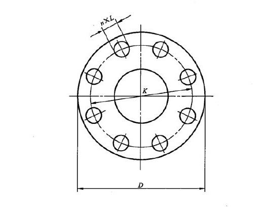 Brida de aluminio redonda