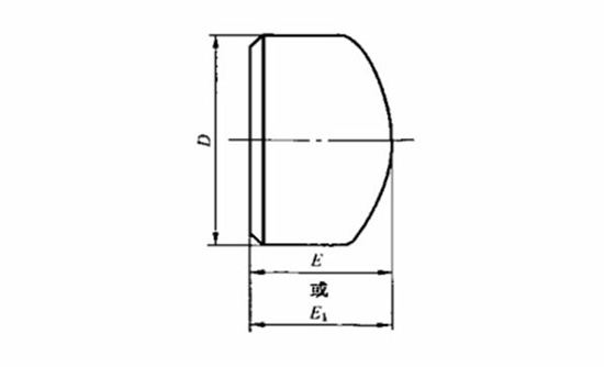 Tapa de tubo de aluminio